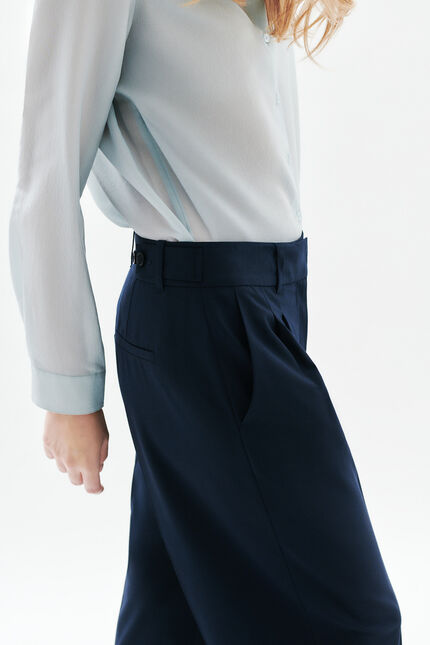 Hose Pliage marineblau damen