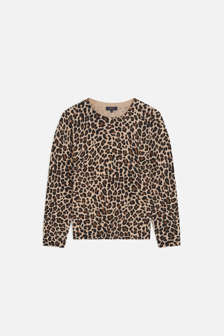 Mado sweater cognac brown woman