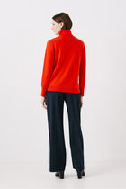Dylan b 100% cashmere sweater orange woman