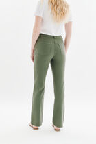 Pcomolong trousers khaki green woman
