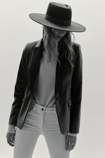 Blazer Aurora verde chiaro donna