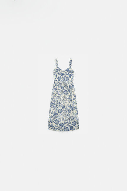 ritzilon jurk denim stone vrouw
