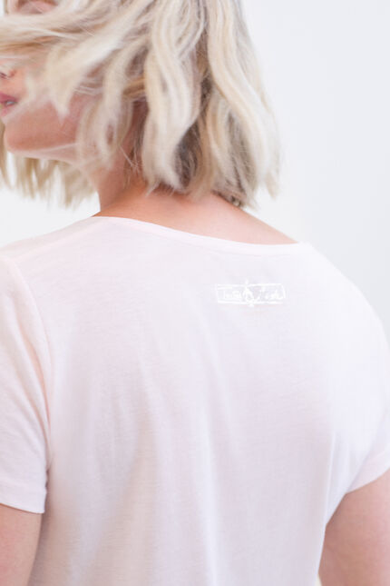 T-Shirt Sheila pastellrosa damen