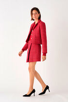 Jchristmas skirt red woman