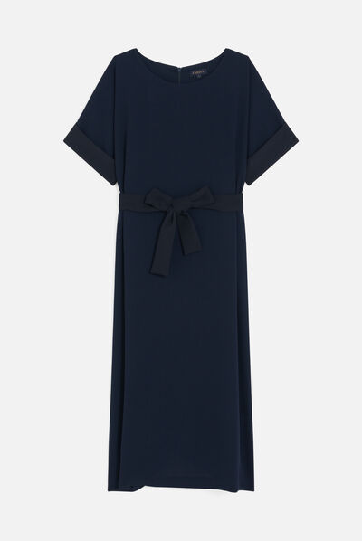 Robe rosalie bleu marine femme