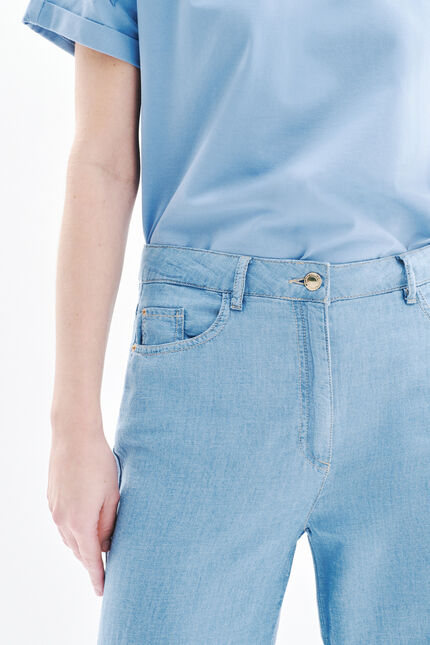 Pantalon plincoln bleu ciel femme