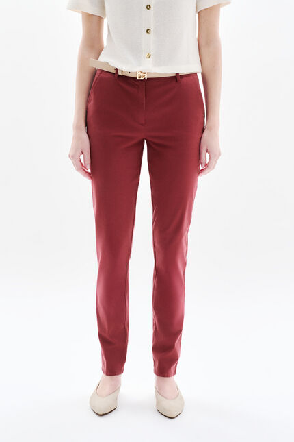 Hose Adelmo bordeaux damen