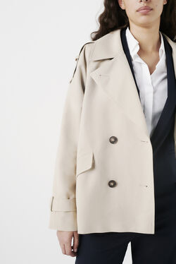 Trench gourmand sable femme
