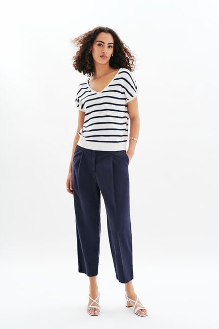 Pull Milania 2 bleu marine femme