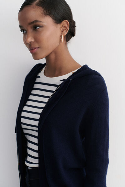 Chaqueta Basile B azul marino mujer