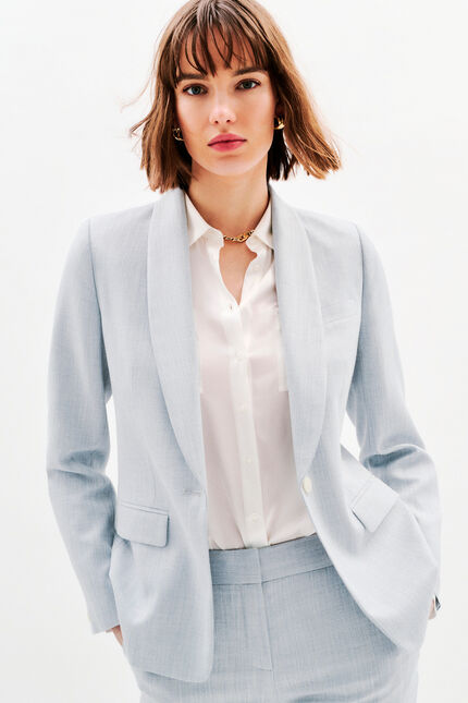 Veste Vjana2 bleu ciel femme