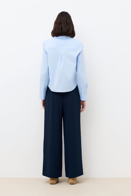 Chemise Charlie2 bleu gris femme