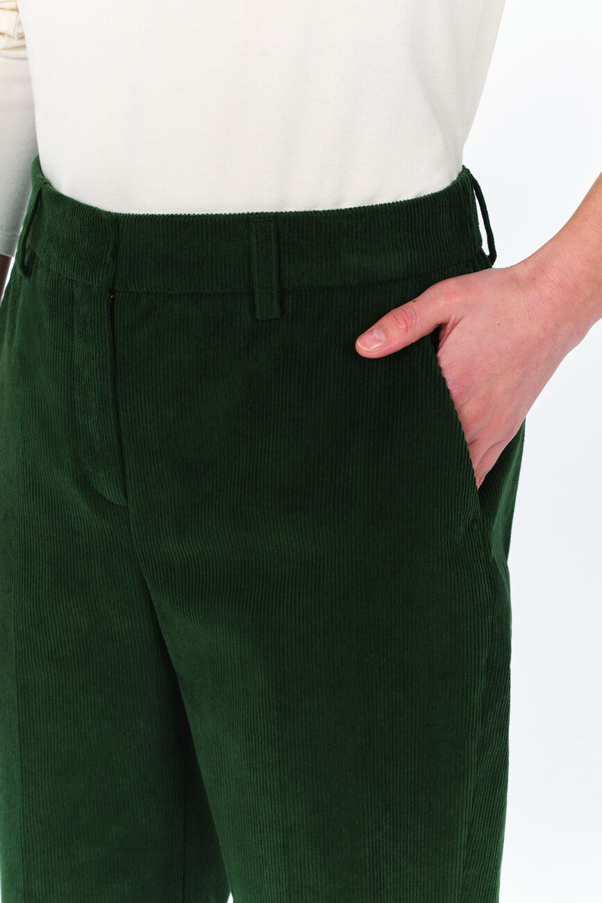 Pantalon psidika vert fonce femme