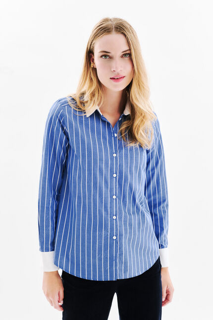 Cbrendon2 shirt royal blue woman