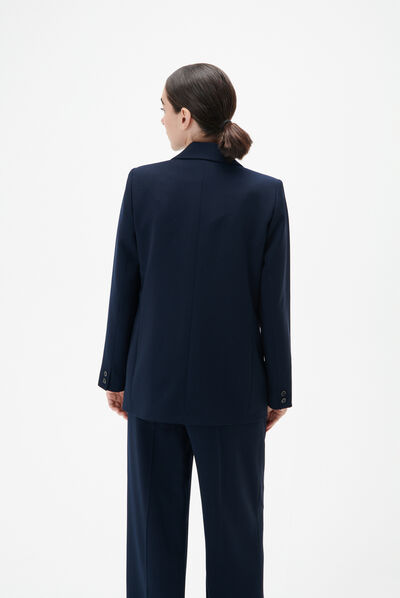 Giacca violene blu navy donna