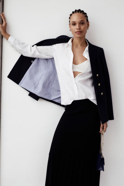 chemise brenda blanc femme