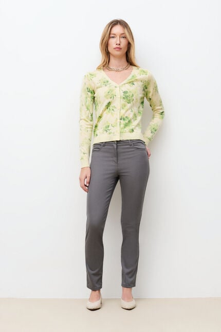 Pull Mveronica vert anis femme