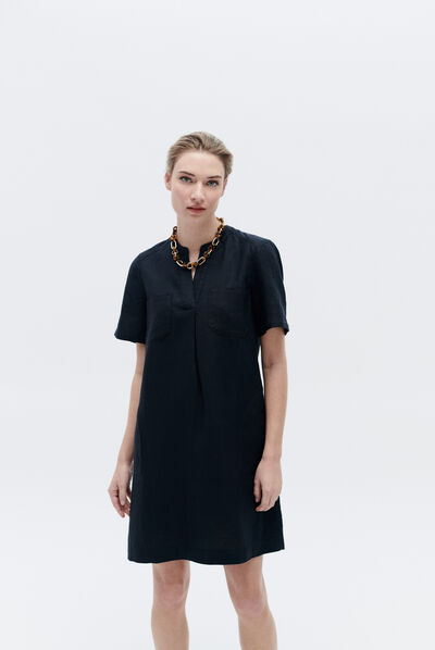 robe beatrice bleu marine femme