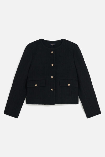 Giacca vestale nero donna