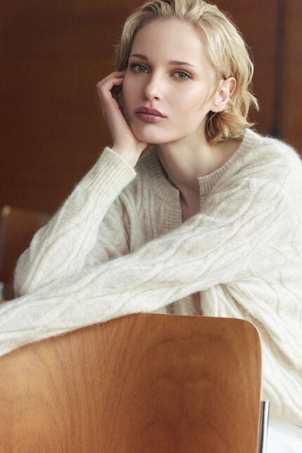 maglione msavanna grigio chiaro donna Maglione Msavanna grigio chiaro donna