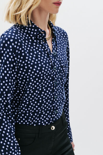Maglietta Talba5 blu navy donna