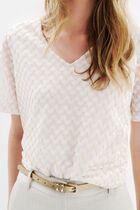 Tsuzie t-shirt ecru woman
