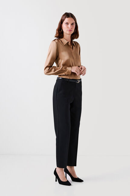 Pantalon pvandine noir femme