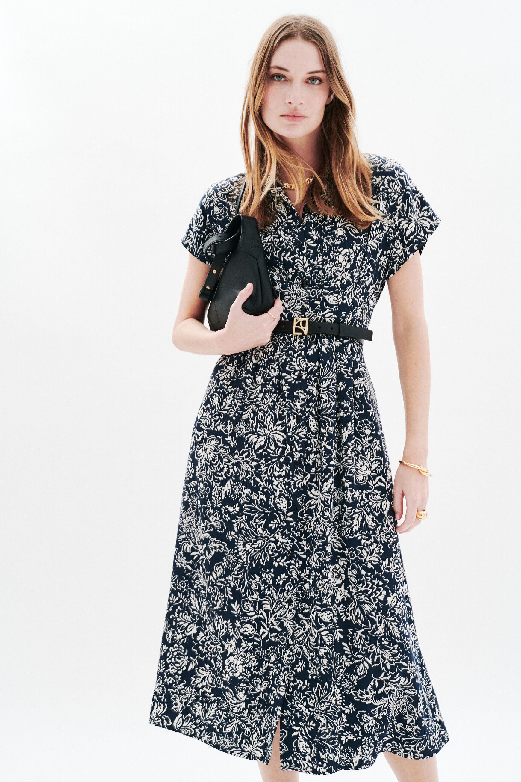 Robe Royale bleu marine femme