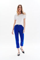 Mason cropped pants royal blue woman