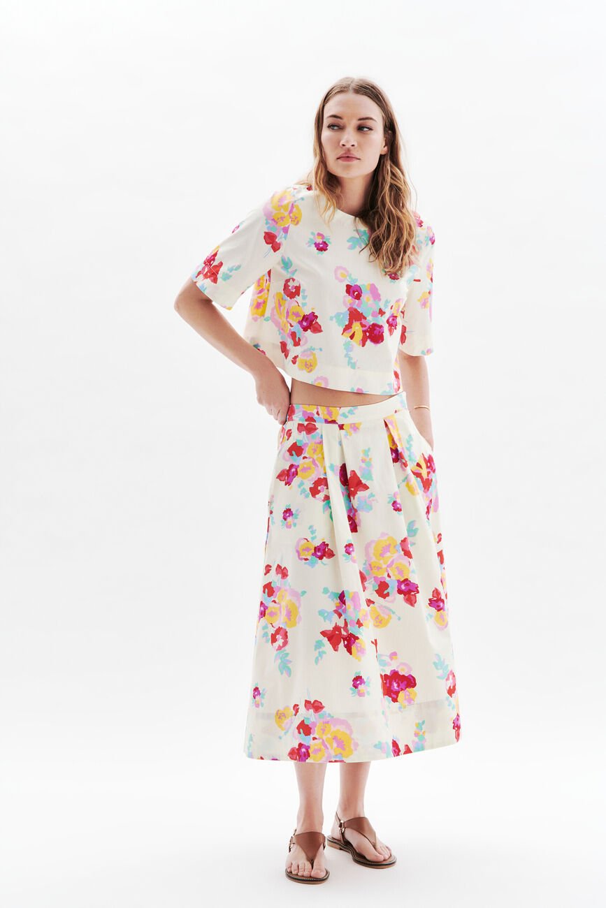 Bluse Cynthia cremefarben damen