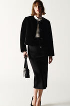 Gouvernail coat black woman