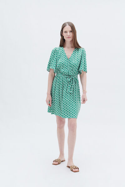 Robe rmarilou vert menthe femme
