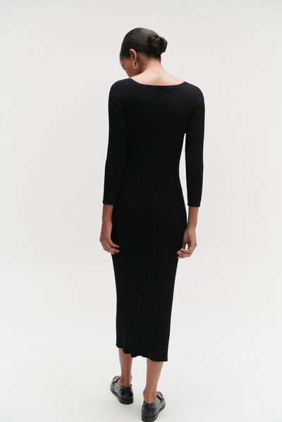 robe susan noir femme
