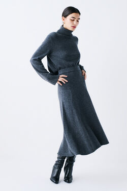 Jupe jdarwin gris foncé femme