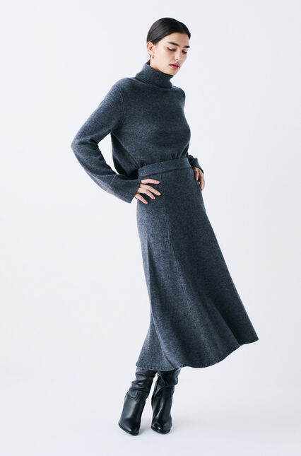 Jupe jdarwin gris foncé femme