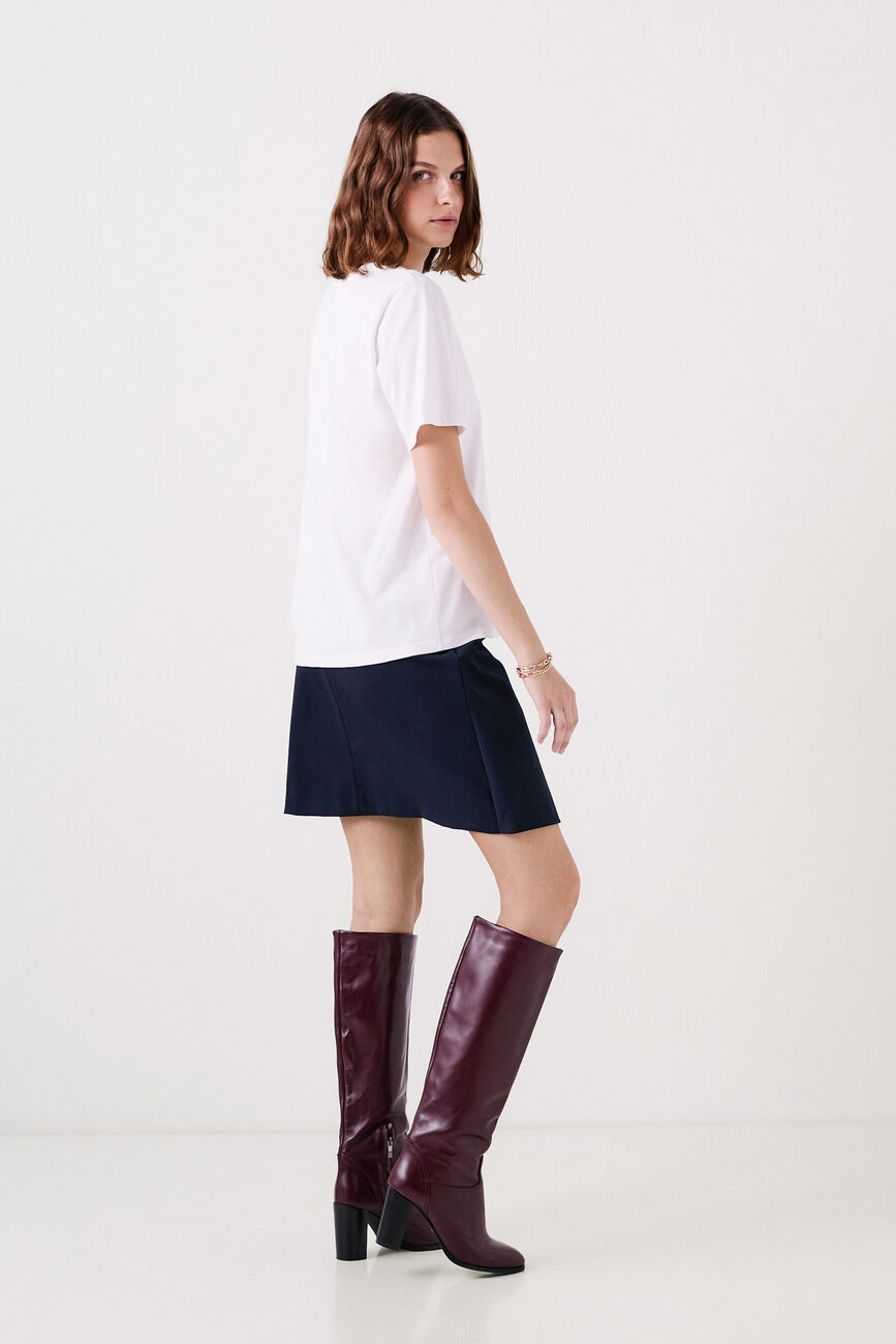 jphare skirt navy blue woman