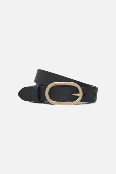 Ceinture mino noir femme
