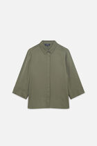 Cnina shirt khaki green woman