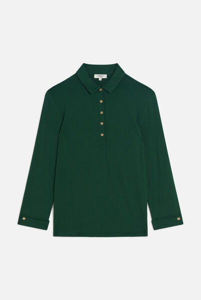 T-shirt tnina vert fonce femme