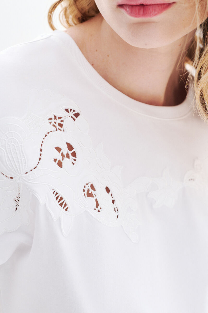 T-shirt Tsorrento blanc femme