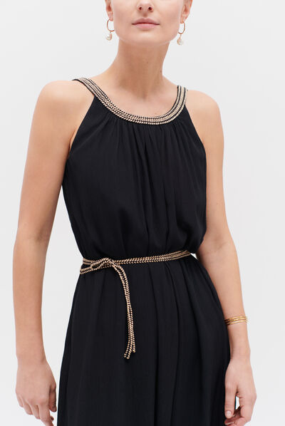 robe aida noir femme
