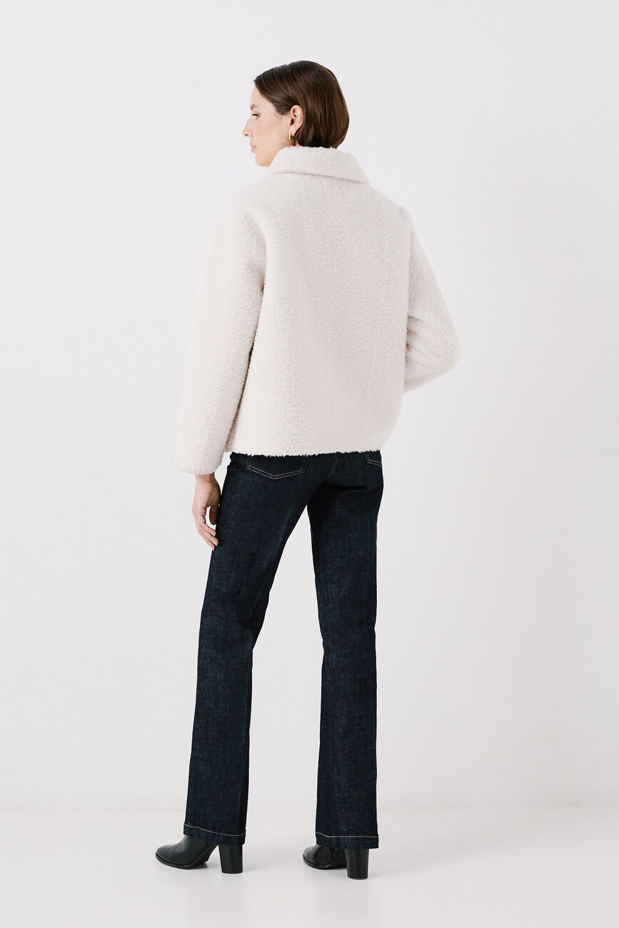 Gigogne coat ivory woman
