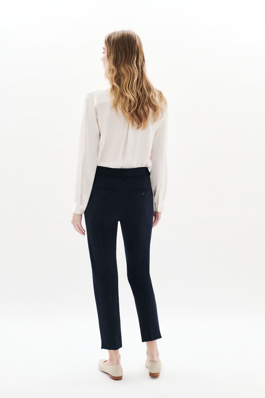 Pants psidik navy blue woman