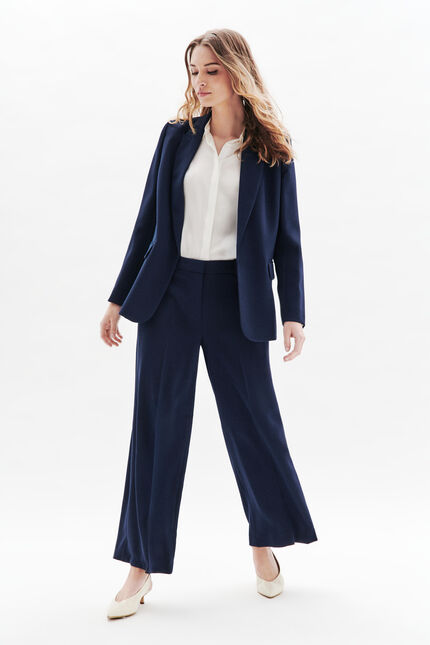 Veste Vermeille bleu marine femme