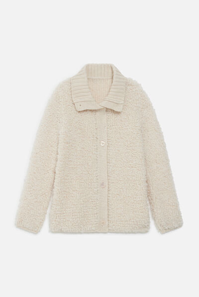 Veste mars ecru femme