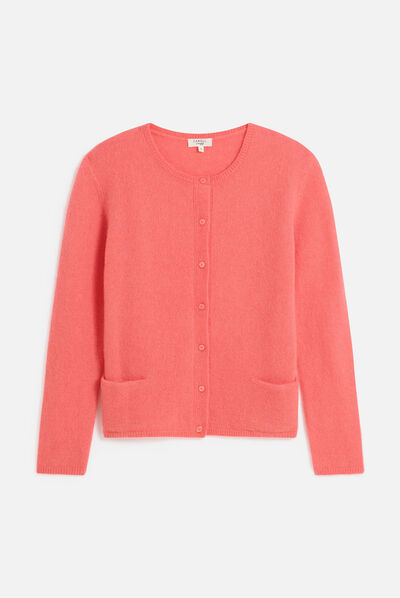 Gilet maurane rose femme