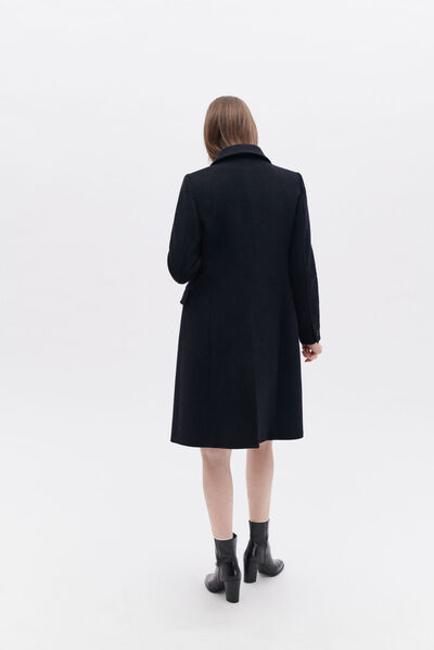 Jas Gregor marineblauw vrouw