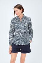 jessica1 shirt navy blue woman