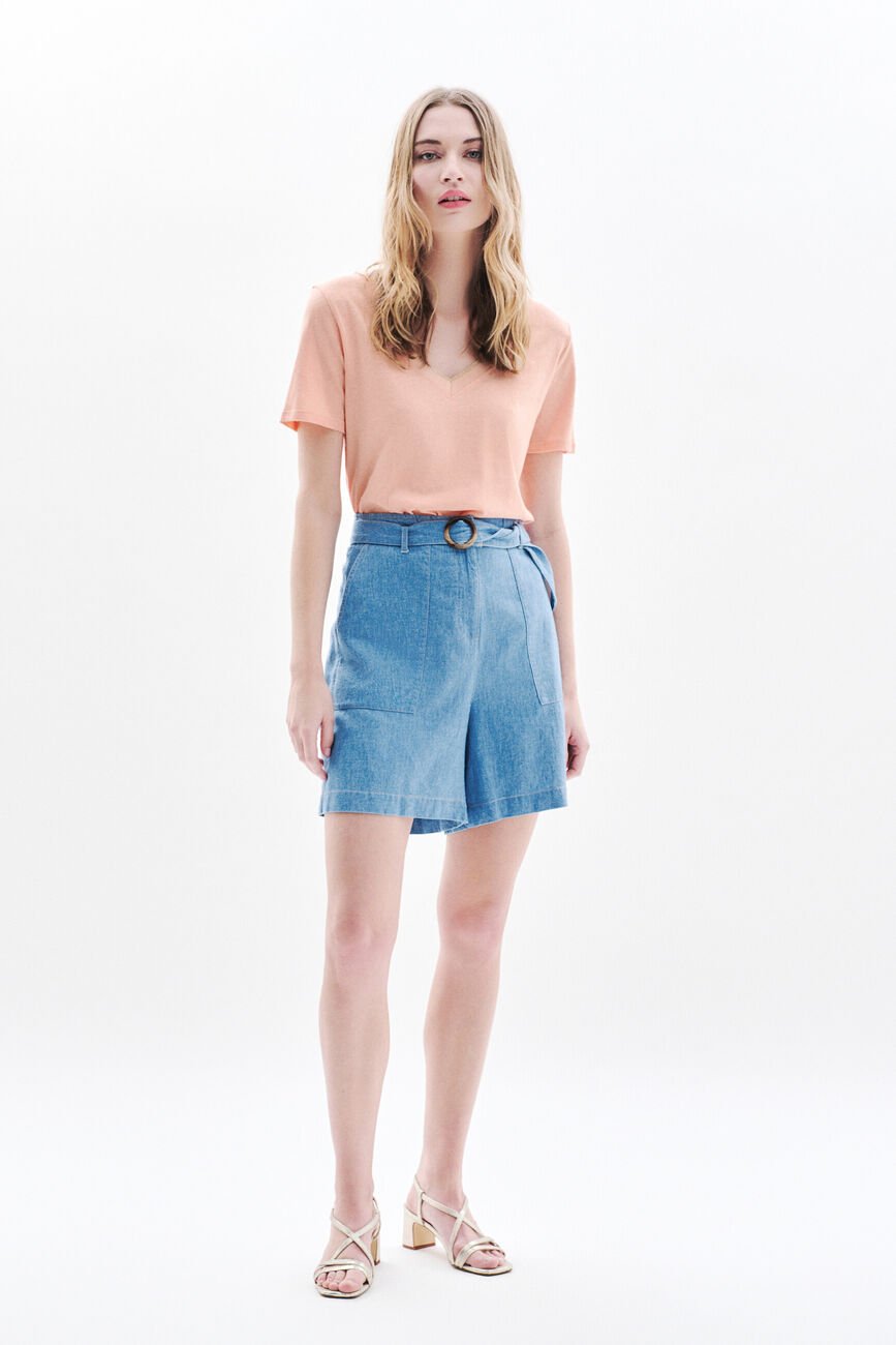tshirt jin rose clair femme