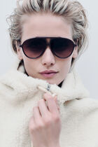 Giboulee coat ivory woman